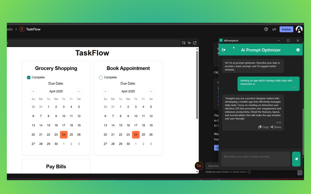 Média AIPROMPTECH - OPTIMIER - Votre assistant IA pour la créativité et la productivité de niveau supérieur 5