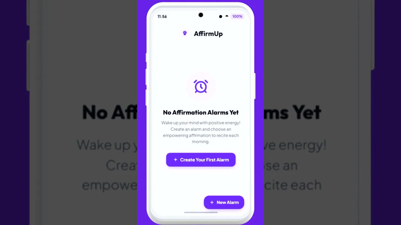 AffirmUp Alarm App gallery image