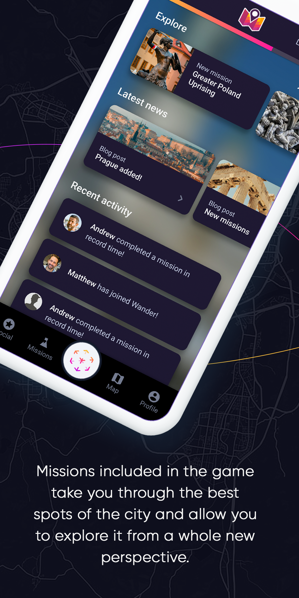 Wander App gallery image