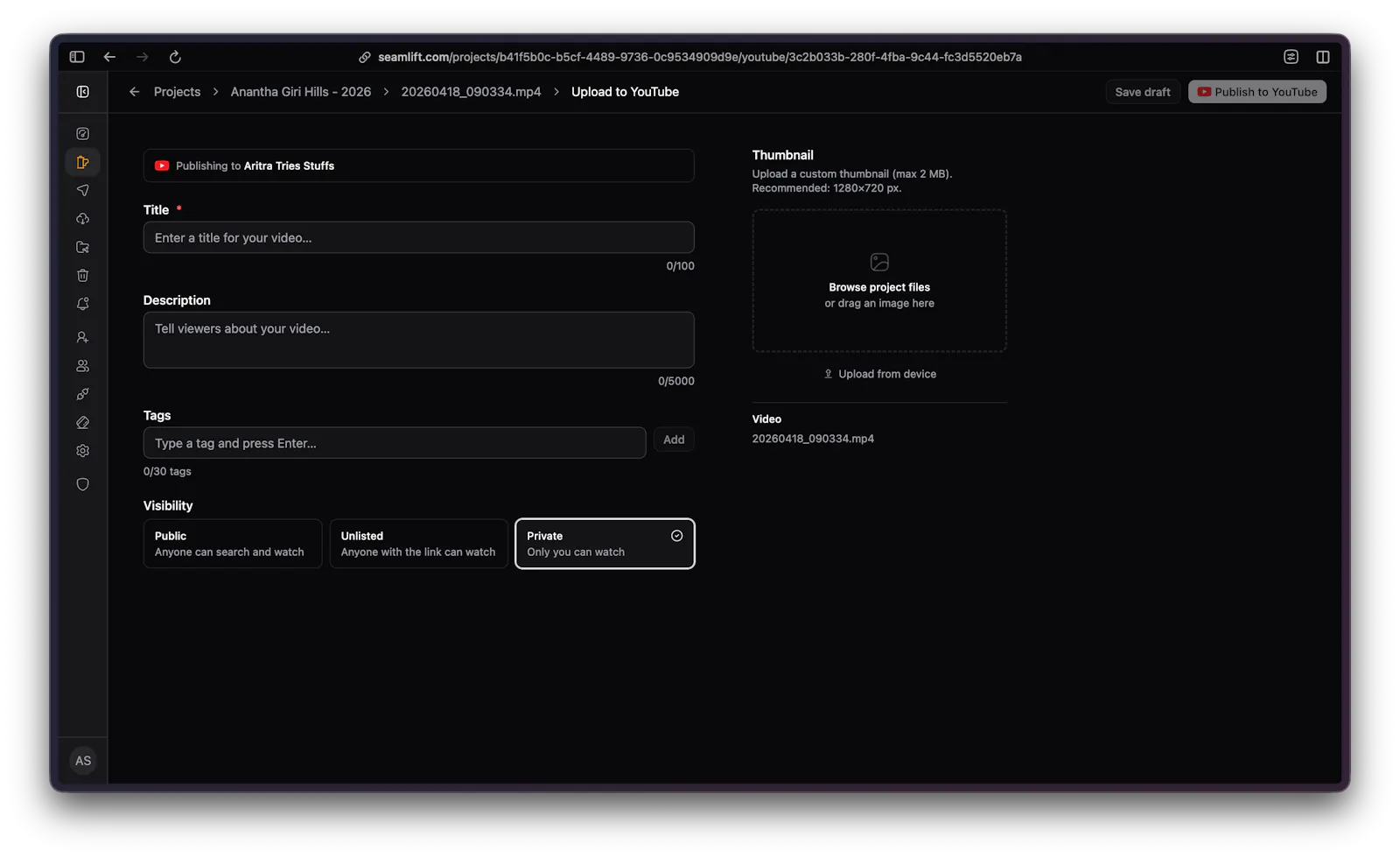 Seamlift screenshot 6