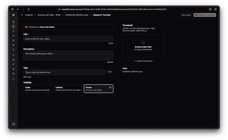 Seamlift screenshot 6