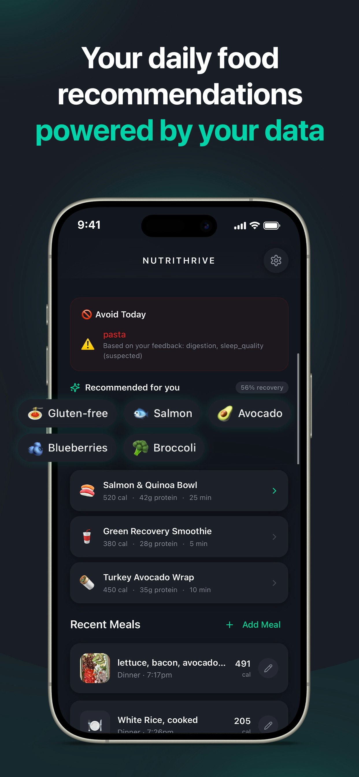 NutriThrive AI Nutrition Coach gallery image
