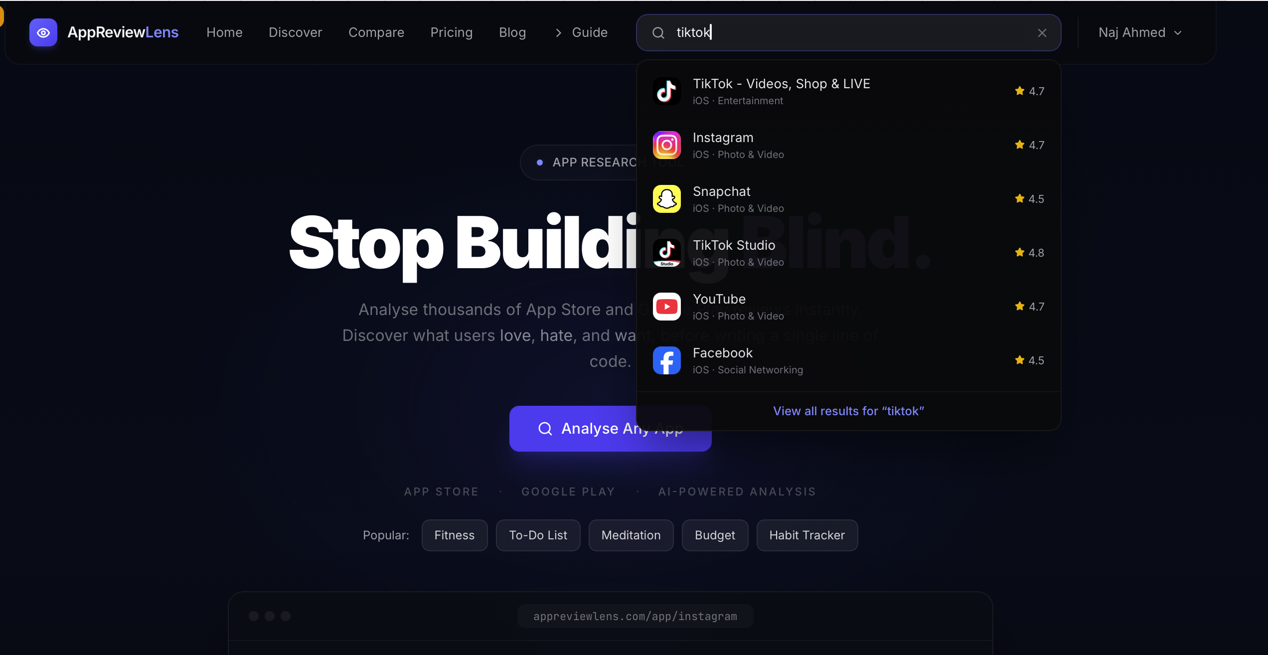 AppReviewLens gallery image