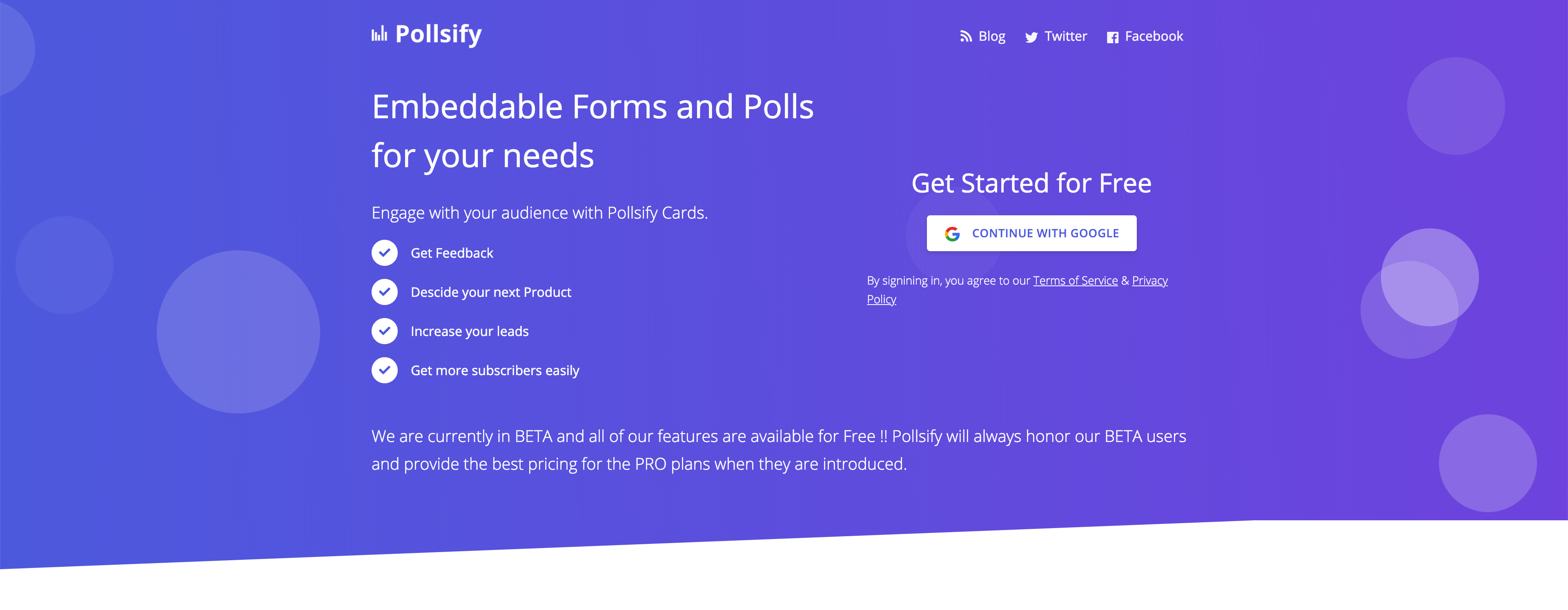 Pollsify - Simple Polls & Signup Forms gallery image