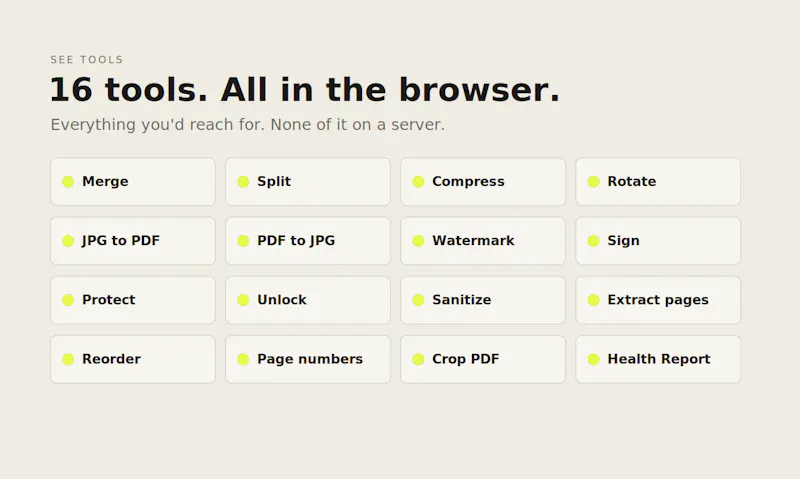 PDFTasker screenshot 3
