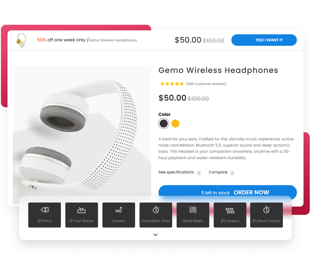 Gempages - 'S Werelds krachtigste Shopify Page Builder media 3