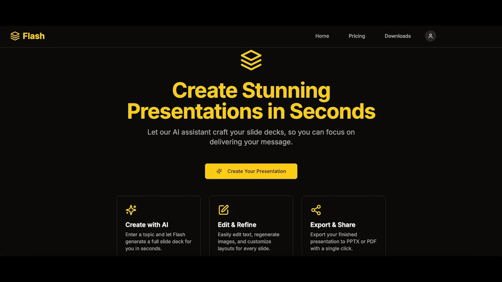 FlashSlides screenshot 1 (video preview)