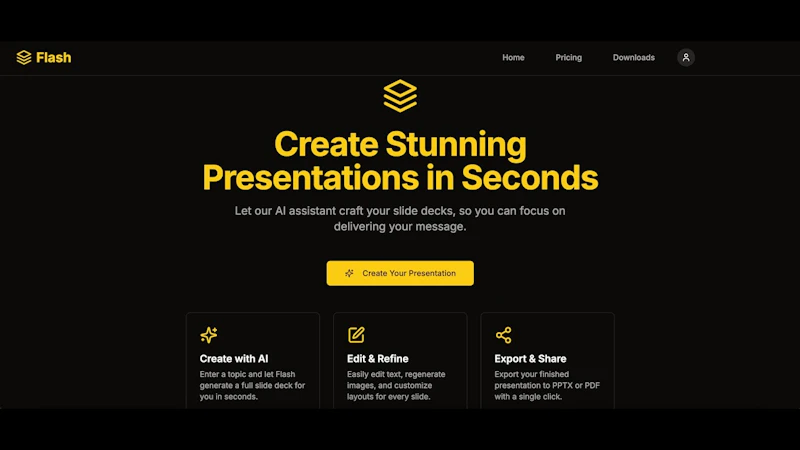FlashSlides screenshot 1 (video preview)