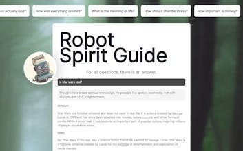 Robot Spirit Guide gallery image