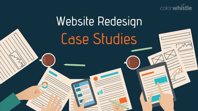 Website Redesign Case Studies