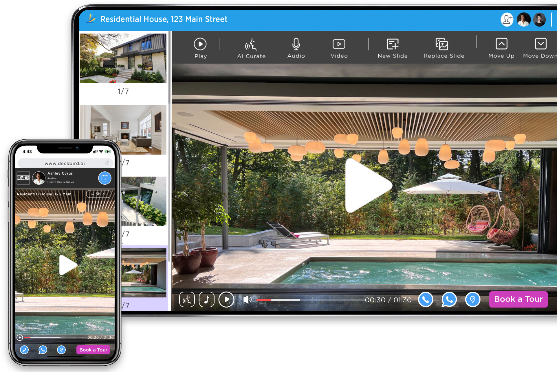 Deckbird.ai ™ - #1 एआई एजेंट प्रेजेंटेशन क्यूरेटिंग और शेयरिंग के लिए मीडिया 1