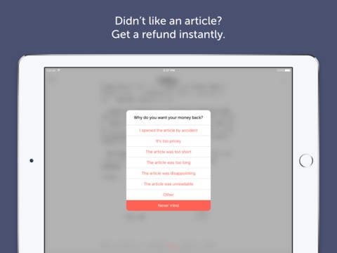 Blendle for iOS gallery image