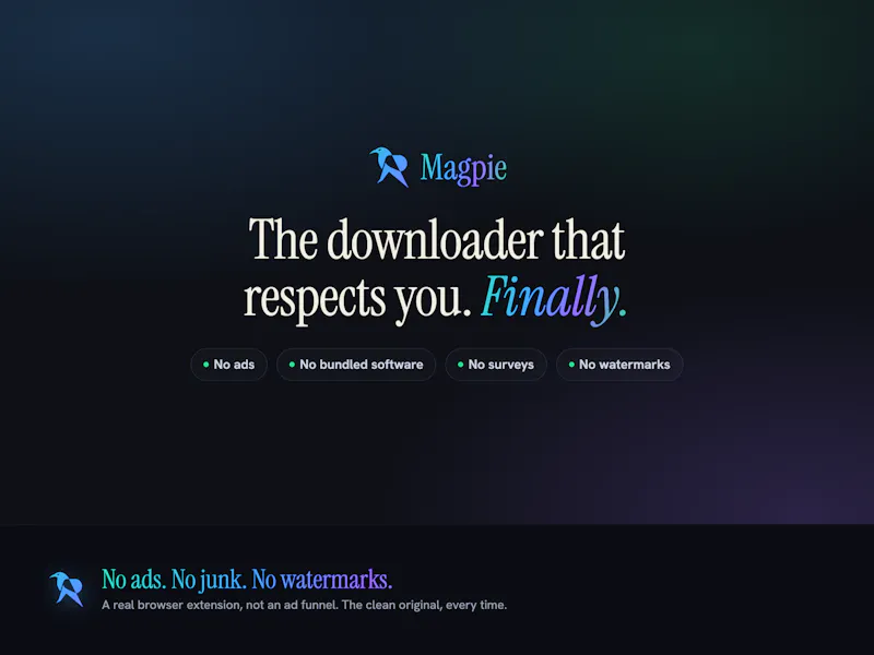 Magpie screenshot 1