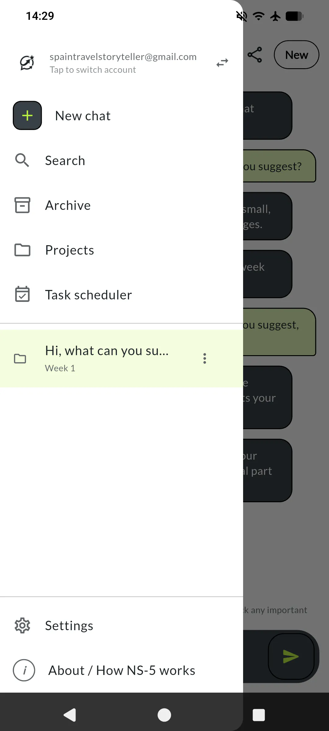 AI Chat NS-5 - Productivity app gallery image