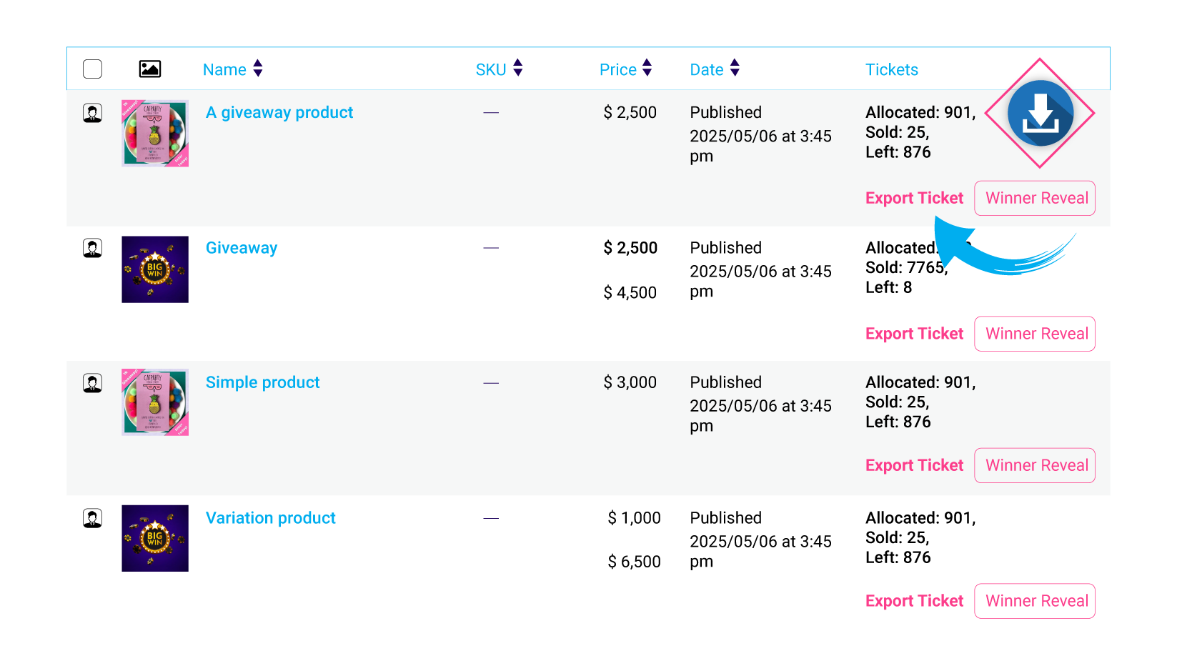 Werbegeschenk -Lotterie für WooCommerce - Steigern Sie den Umsatz mit automatisierten Werbegeschenken und Lotterien Medien 4