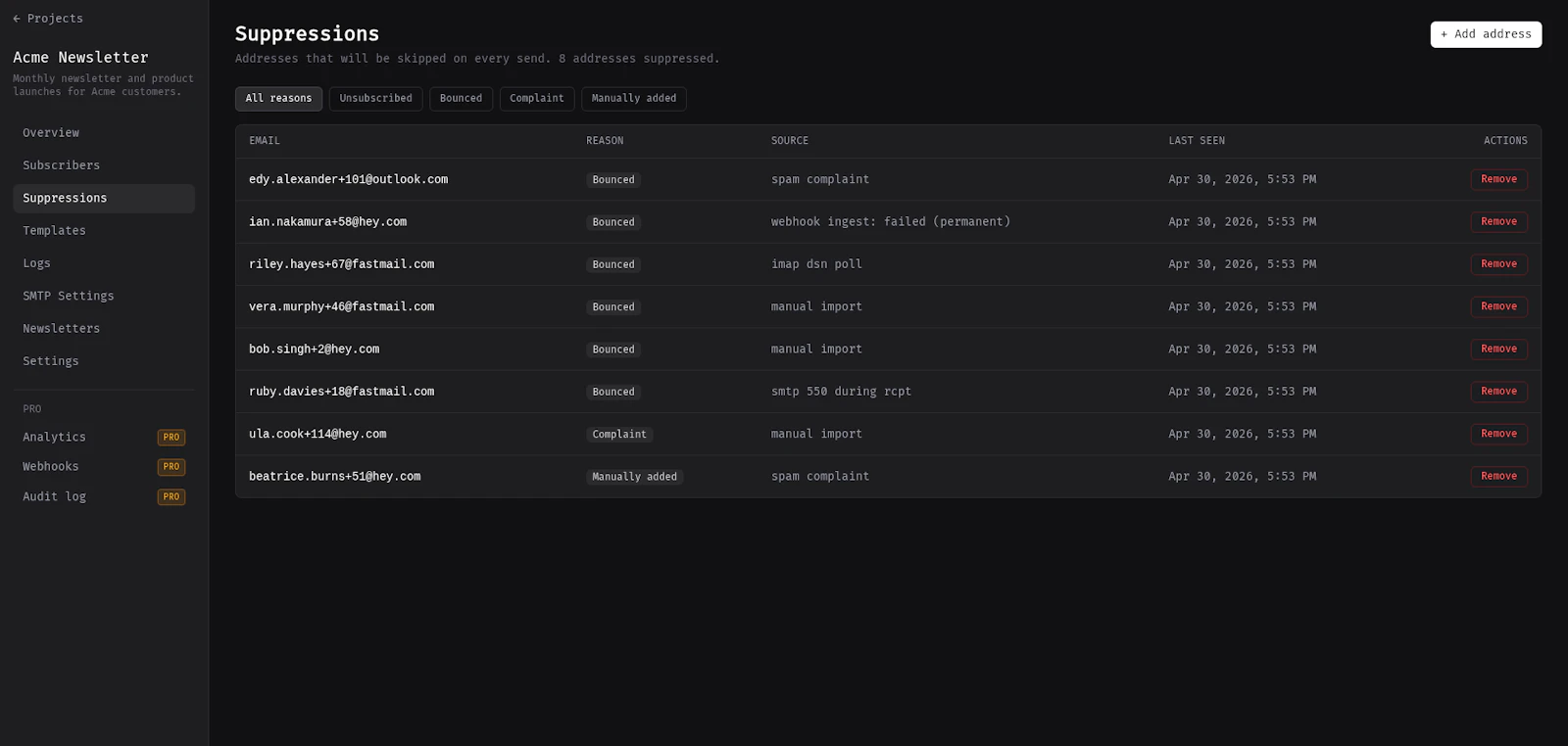 SendDock screenshot 2
