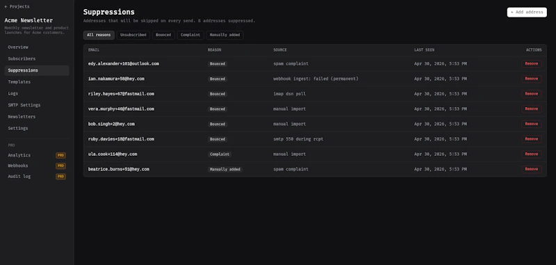 SendDock screenshot 2