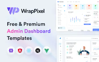 WrapPixel Templates gallery image