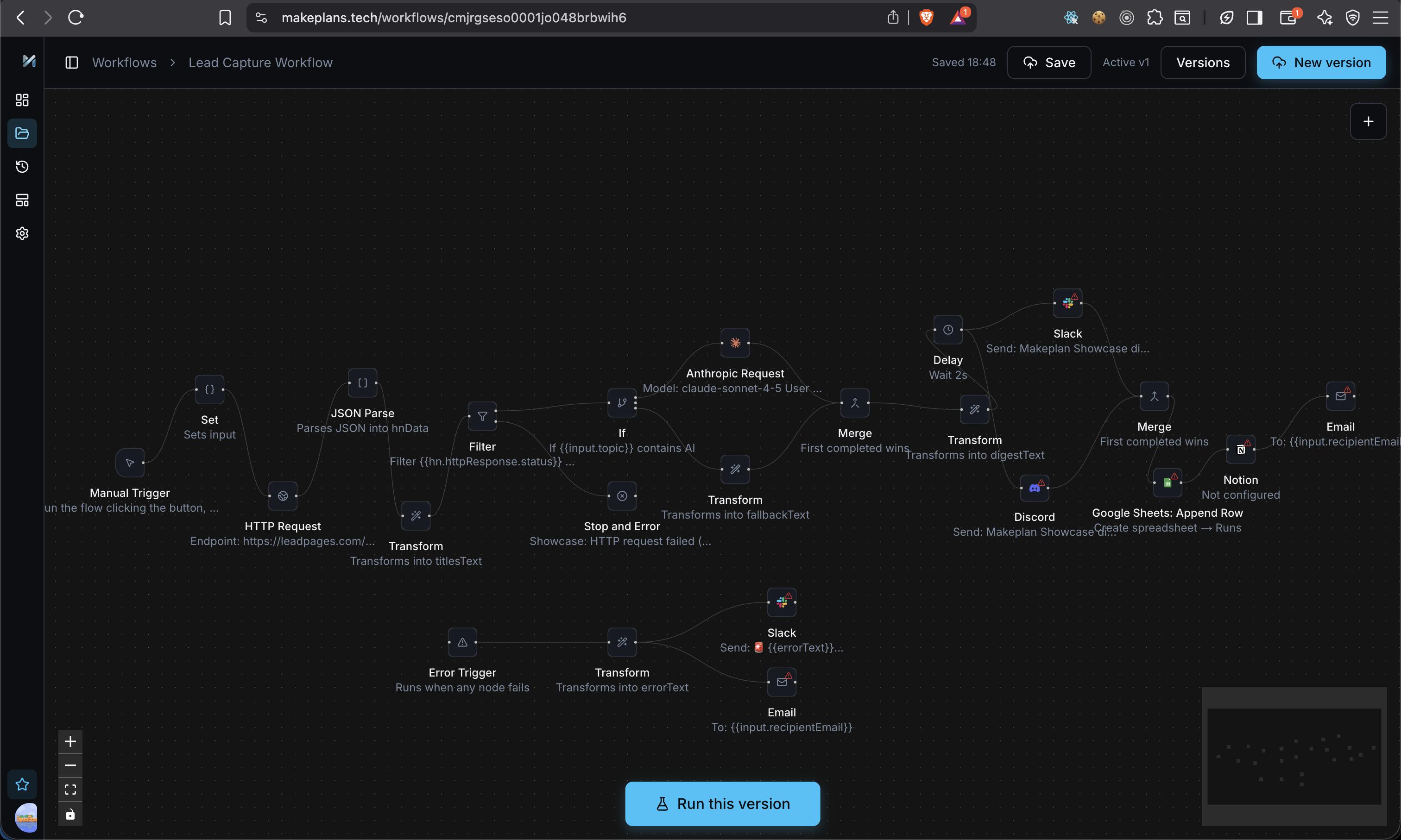 Makeplans - Screenshot 2 showing product features and functionality
