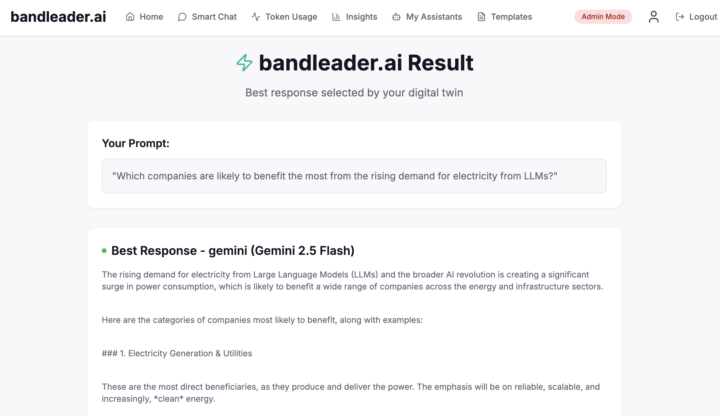 bandleader.ai gallery image