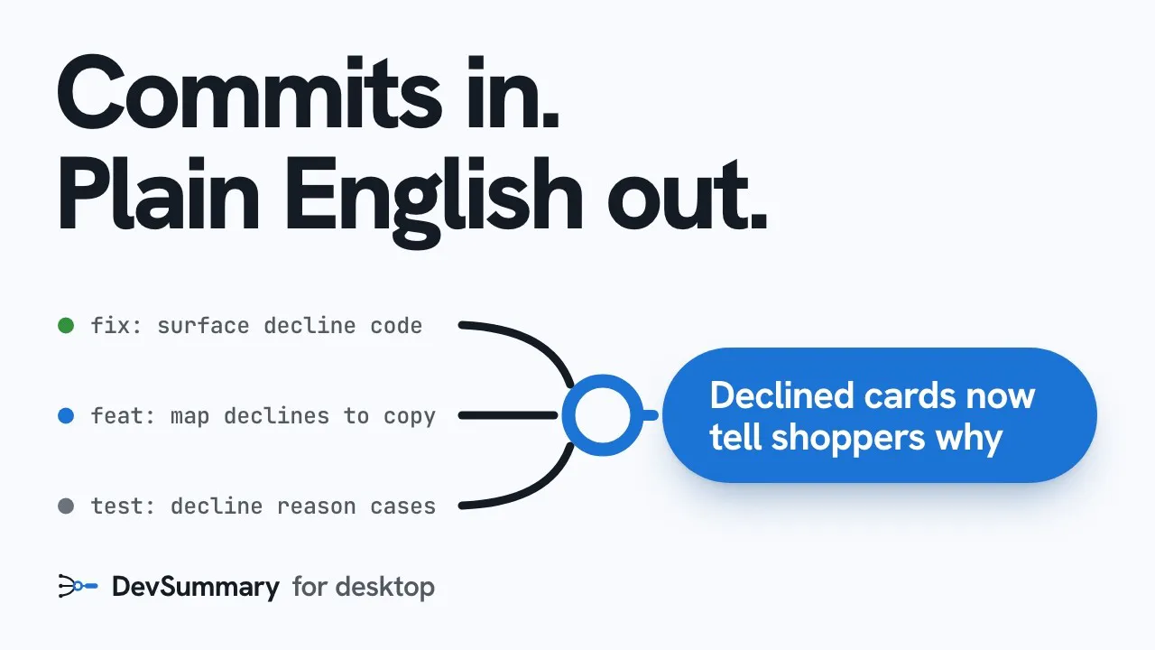 DevSummary Desktop gallery image