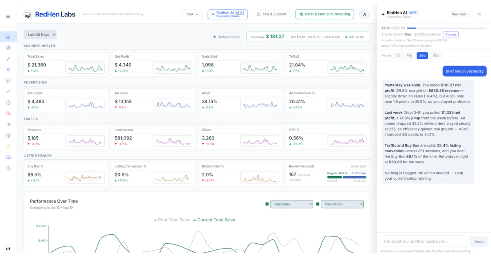 RedHen Labs screenshot 1