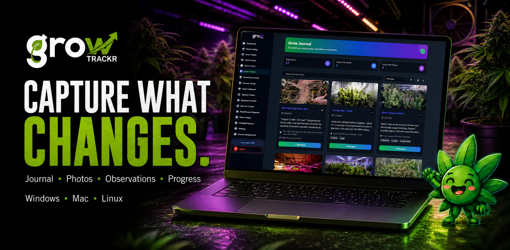 GrowTrackr gallery image