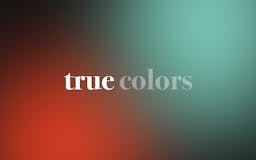 True Colors media 1
