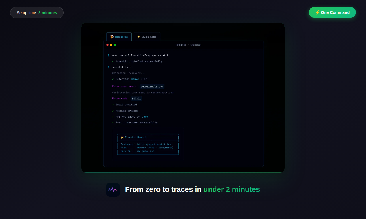 TraceKit gallery image