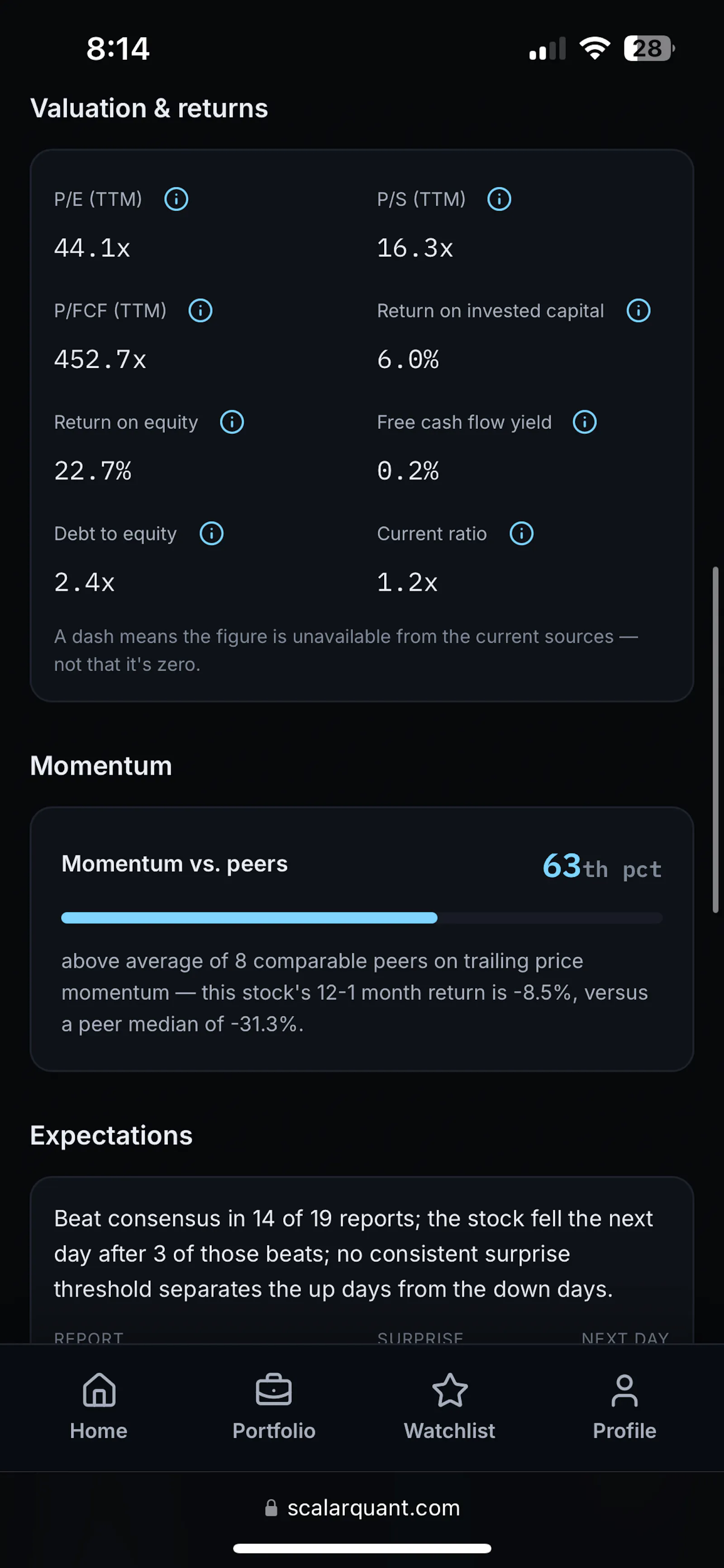 ScalarQuant screenshot 1
