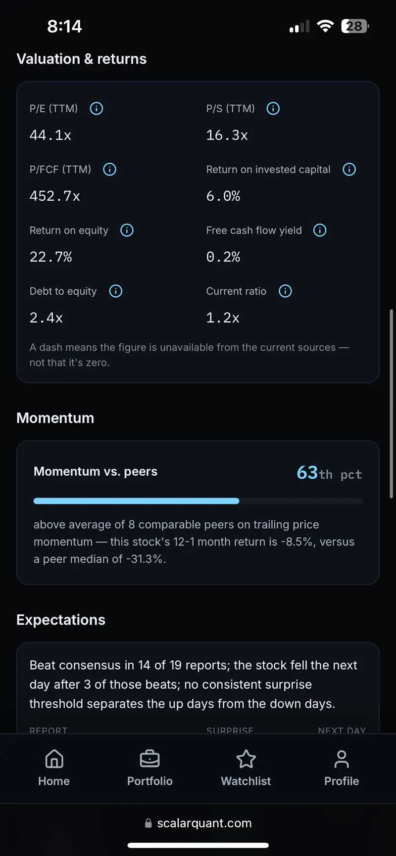 ScalarQuant screenshot 1