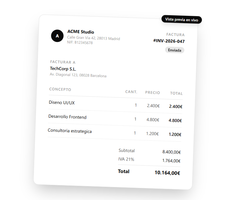 InvoiceApp gallery image