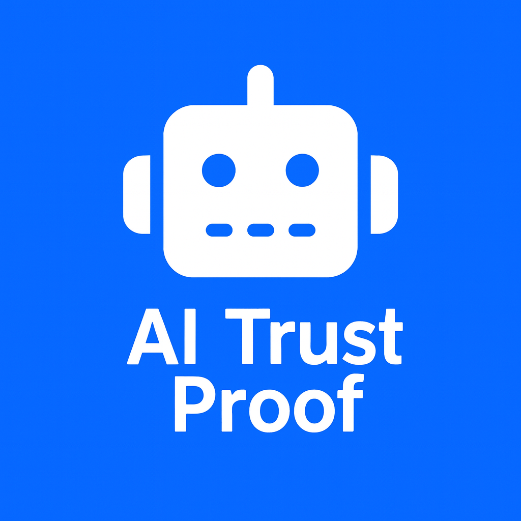 AI Trust Proof: Secure Your Future logo
