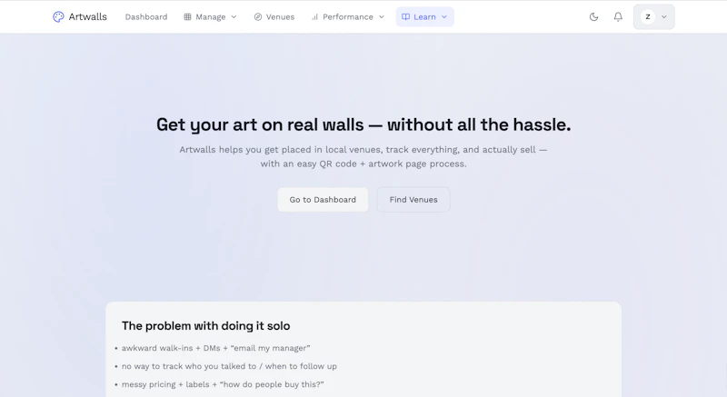 Artwalls screenshot 1
