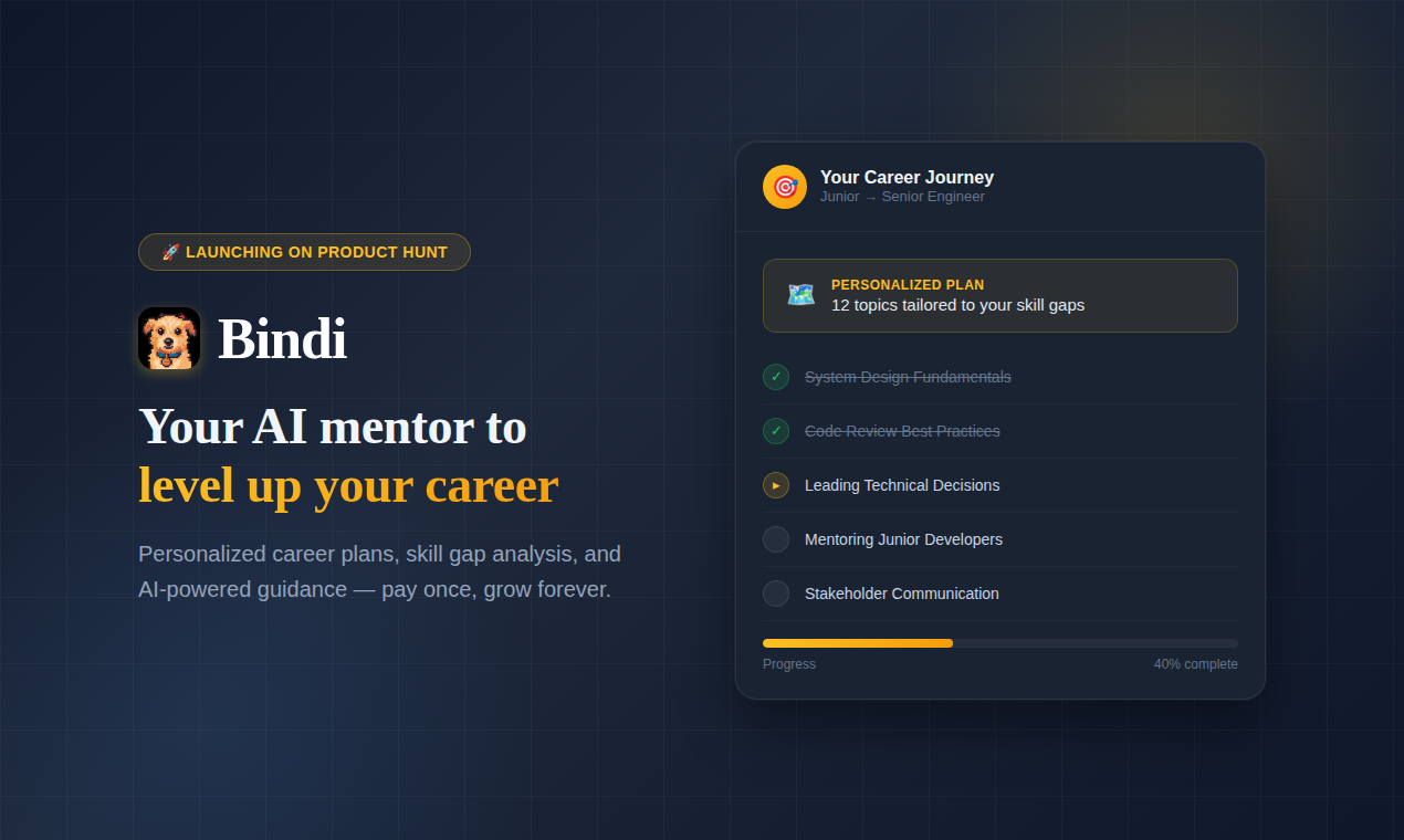 Bindi - Main product screenshot demonstrating key features and user interface