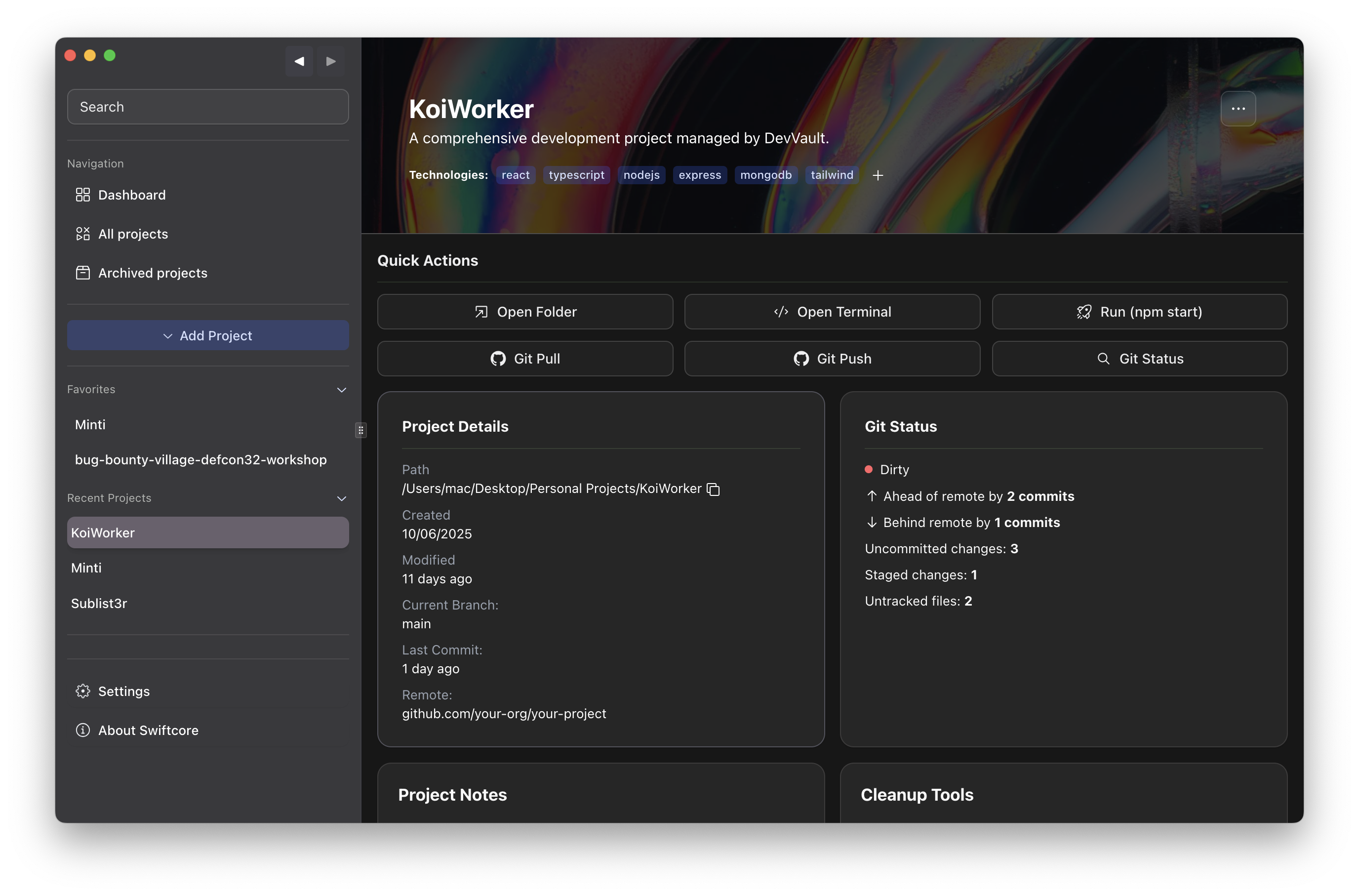 SwiftCore media 1