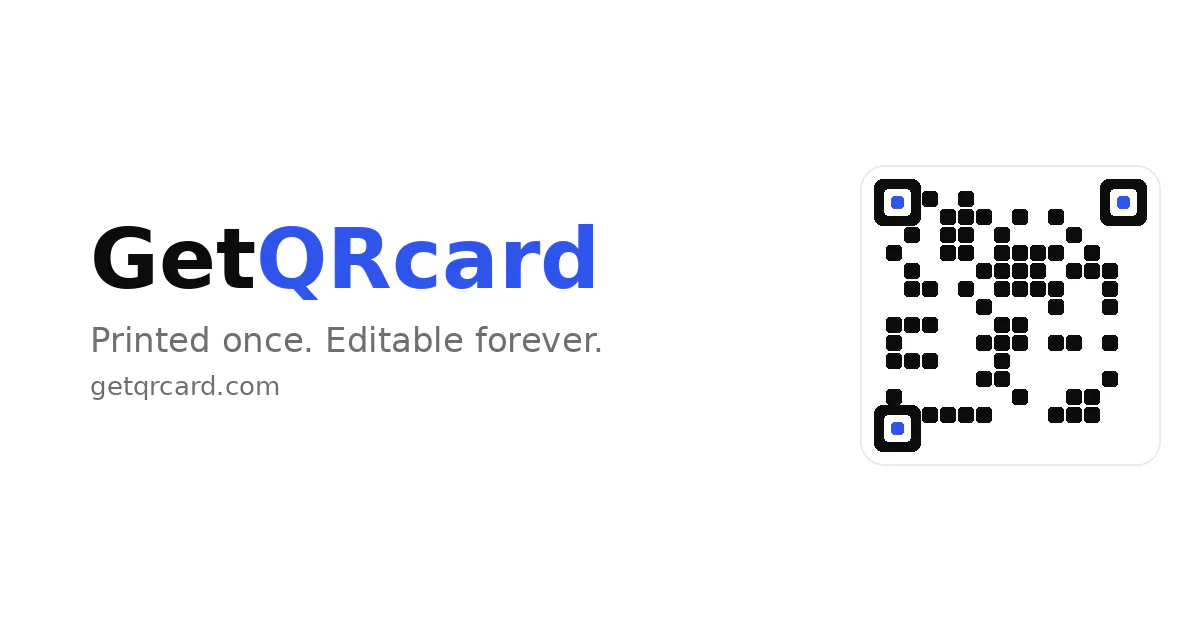 GetQRcard gallery image