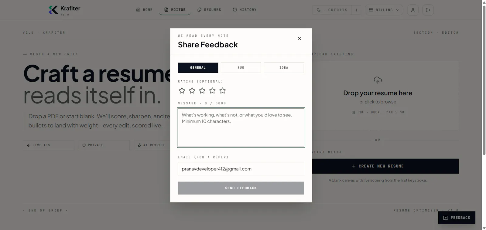 Krafiter screenshot 8