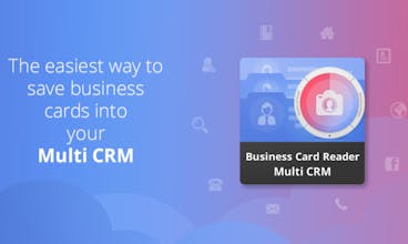 Business Card Reader - Multi CRM gallery image