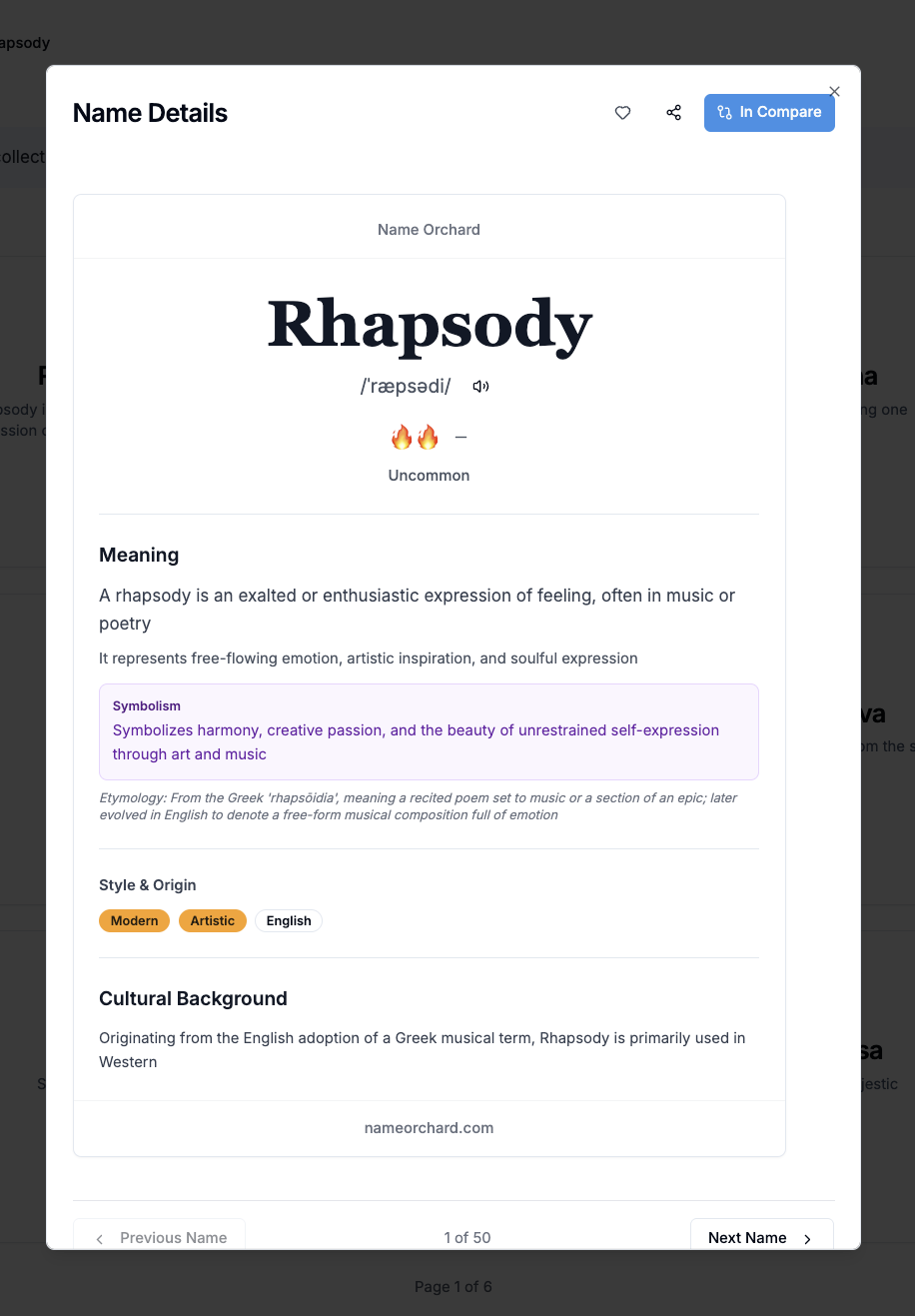 Name Orchard gallery image