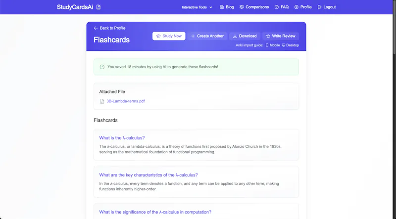 StudyCards AI screenshot 6