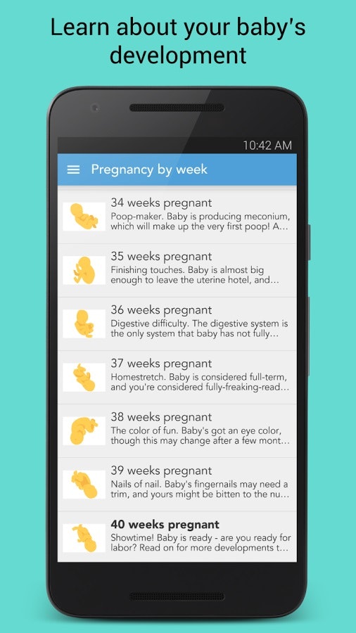 Ovia Pregnancy & Baby Tracker gallery image