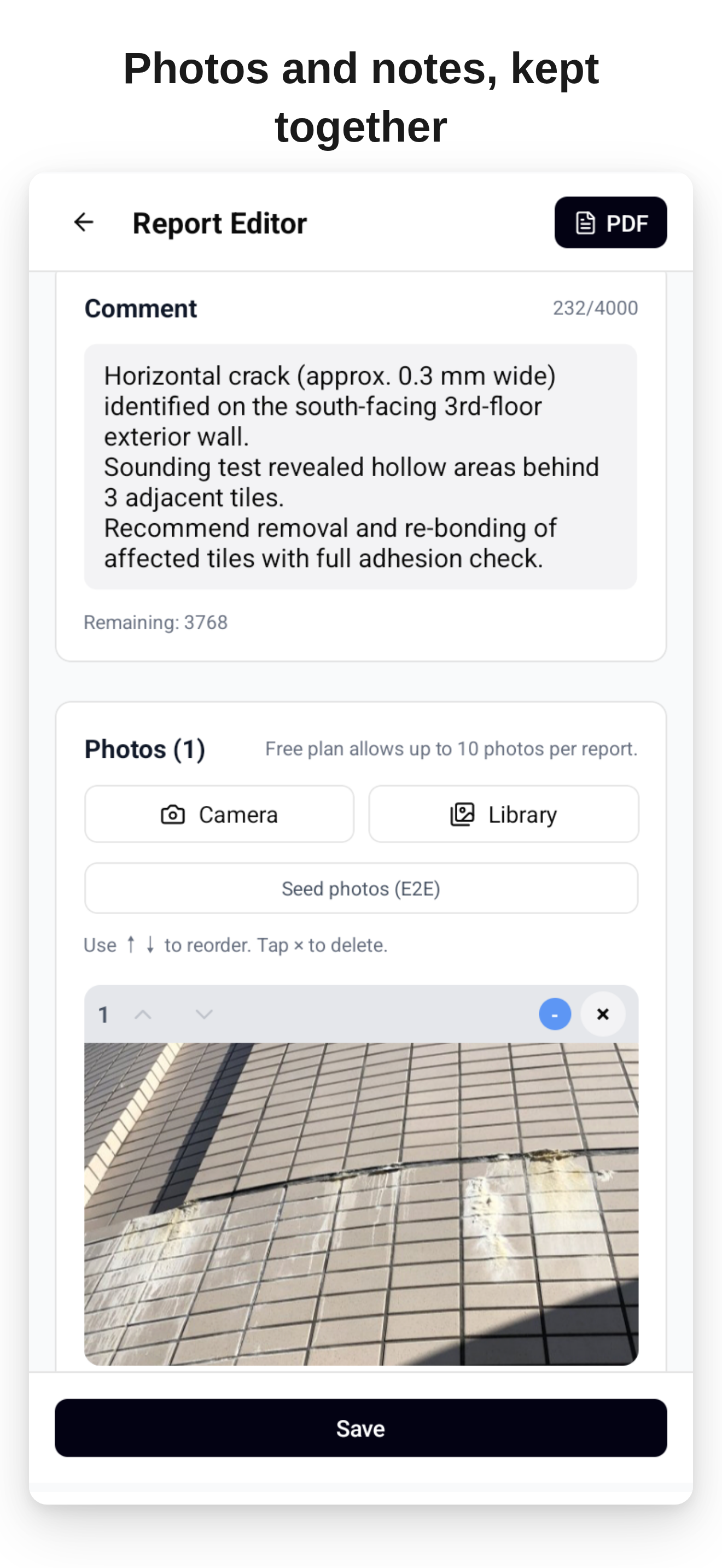 Repolog — Jobsite Photos to PDF gallery image