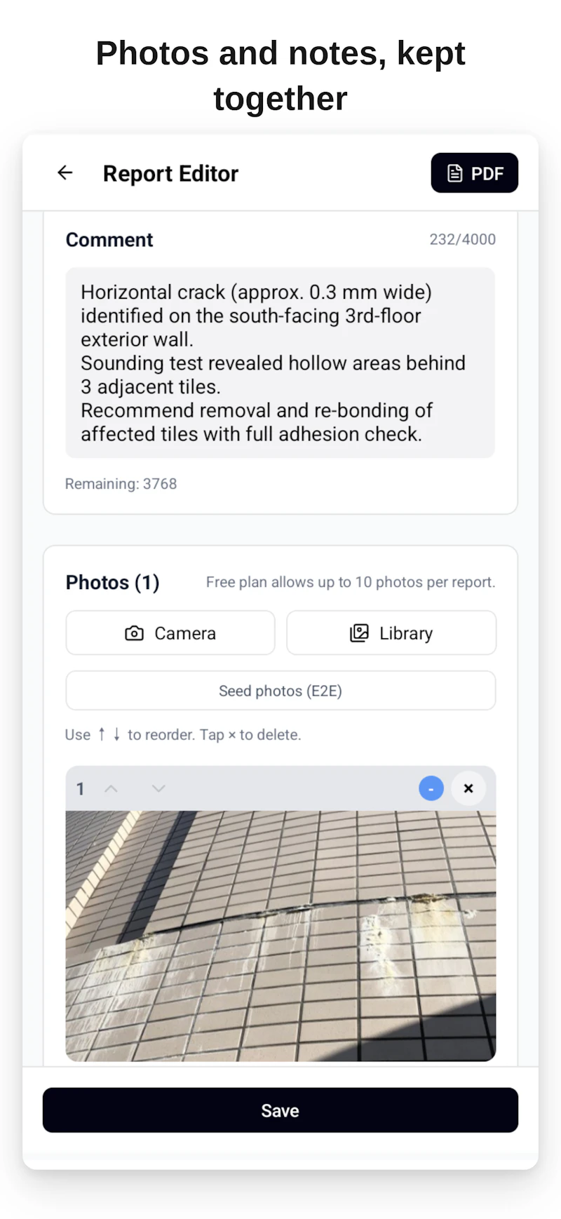 Repolog — Jobsite Photos to PDF screenshot 4