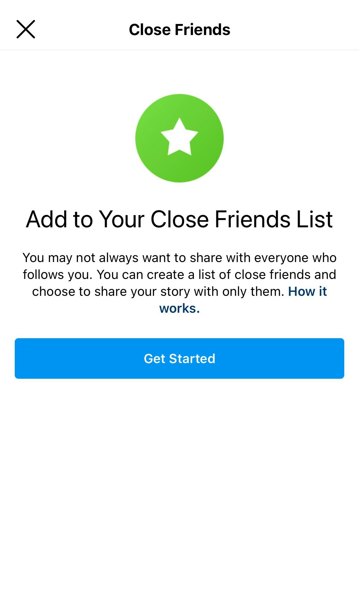 Mídia 3 de Instagram amigos íntimos de massa adicionar