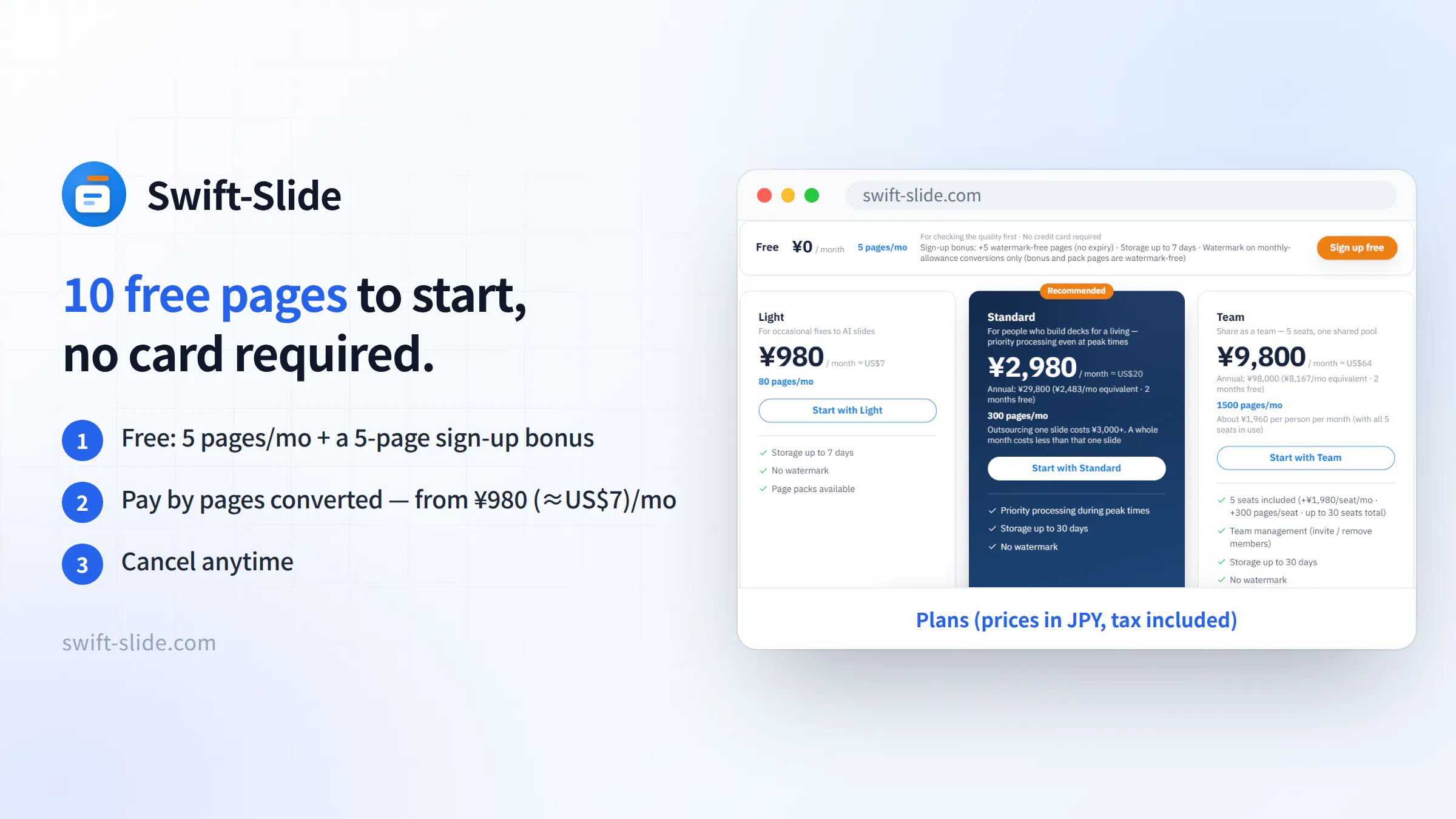 Swift-Slide gallery image