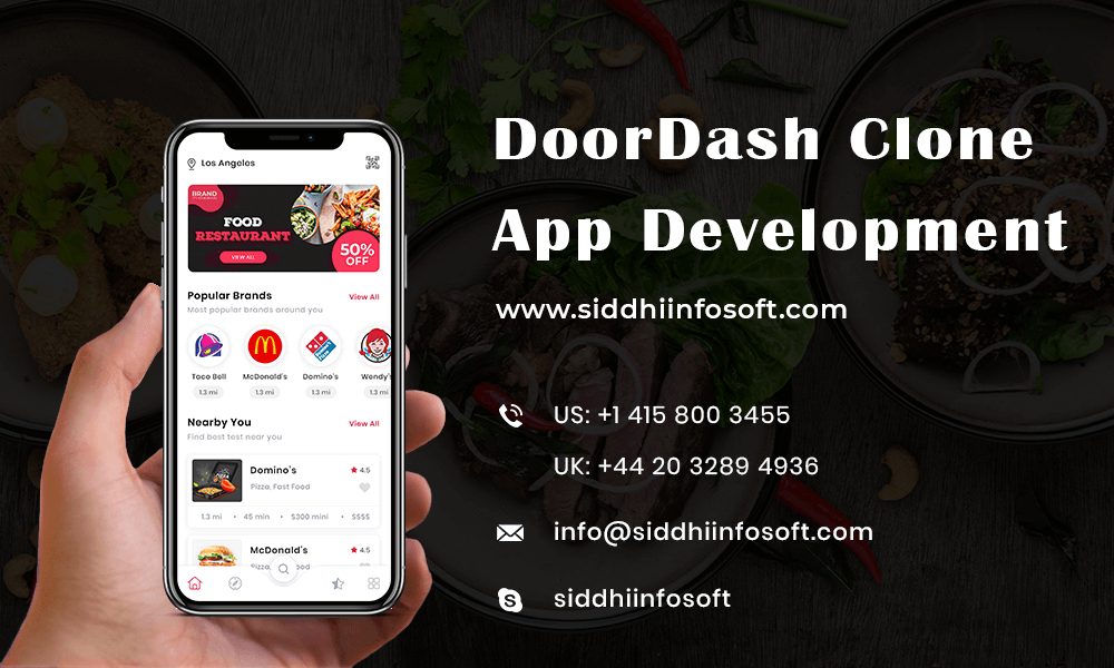 DoorDash Clone App | Food delivery app 