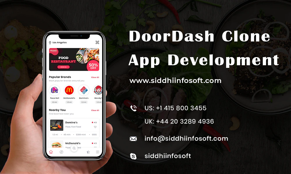 DoorDash Clone App | Food delivery app 