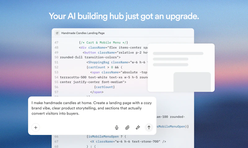 ChatAndBuild screenshot 2