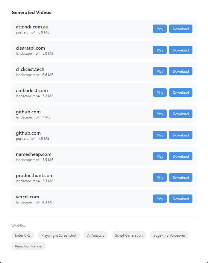 VidGen gallery image